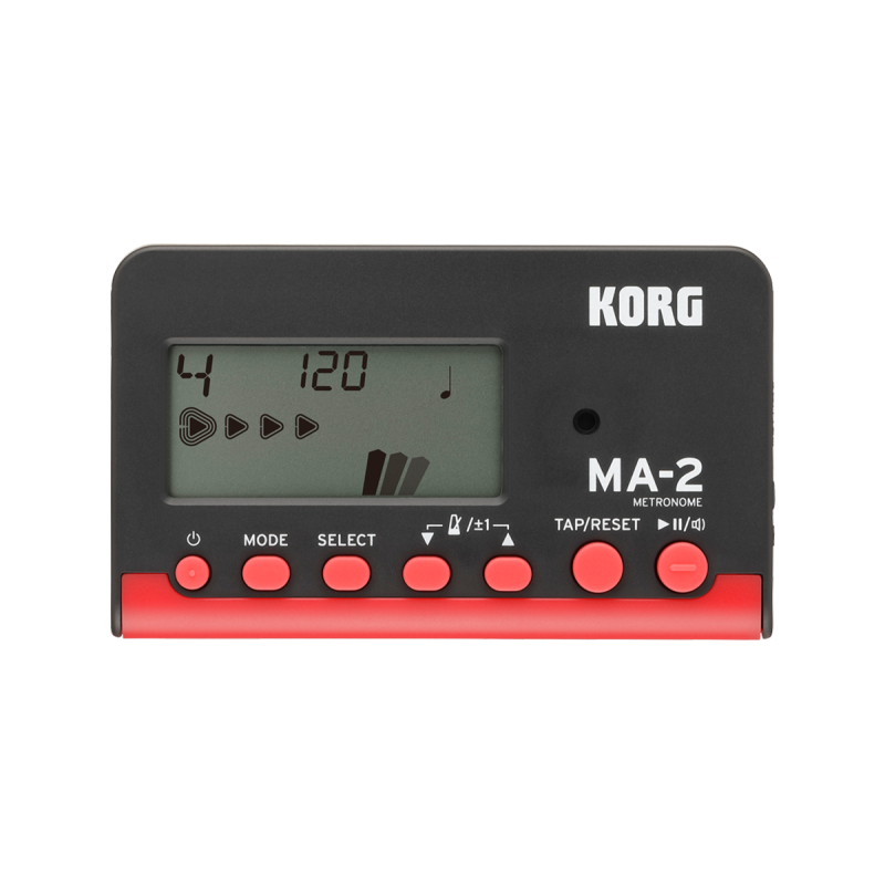 METRONOME KORG MA2 NOIR ET ROUGE