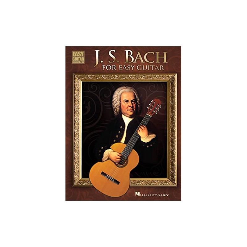 BACH FOR EASY GUITAR TABLATURES