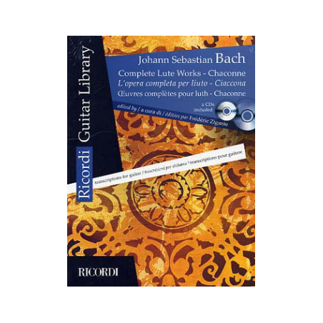 BACH COMPLETE LUTE WORKS NR140713