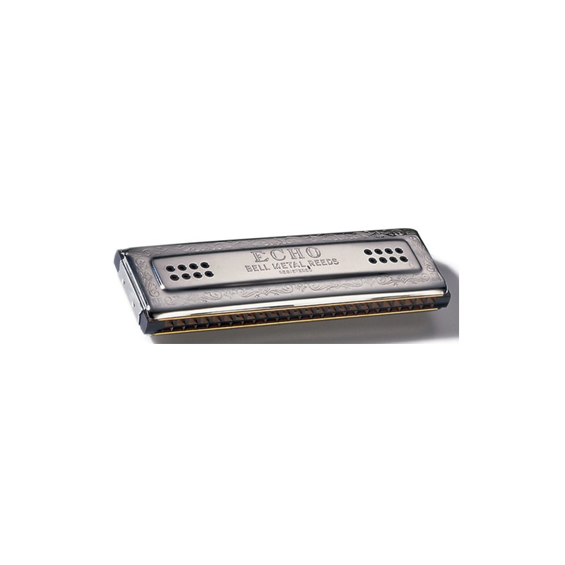 HARMONICA HOHNER ECHO DOUBLE DROIT 2X48 DO/SOL