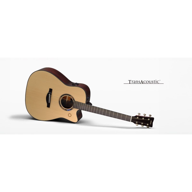 GUITARE YAMAHA TRANSACOUSTIC FOLK 2ND GEN NATUREL GTAG3CNT