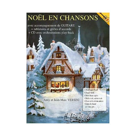 VERSINI NOEL EN CHANSONS VERSINI ACC GUITARE HL26245