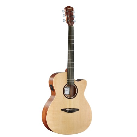 GUITARE VEELAH FOLK V1-OMCE ELECTRO NATUREL MASIVE