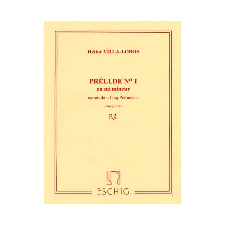 VILLA LOBOS PRELUDES 1 ZIGANTE DF 01657801