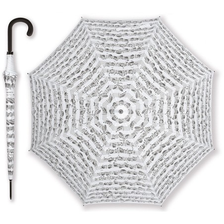 PARAPLUIE GRAND MODELE BACH BLANC T332