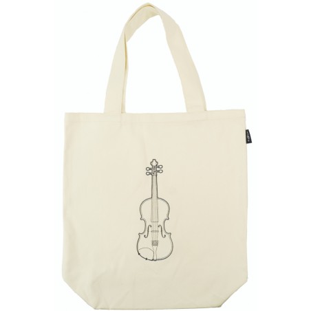 SAC TISSU CITY SHOPPERVIOLON CREME B3056