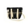 SAC COURSES NOTELINE NOIR CREME B3024