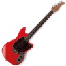 GUITARE ELECTRIQUE FLAMMA E1000 GUITARE DSP FIESTA RED 