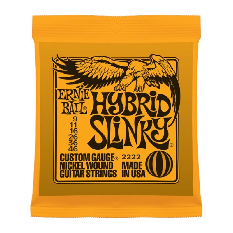 ERNIE BALL ELECTRIQUE SLINKY HYBRID 09/46