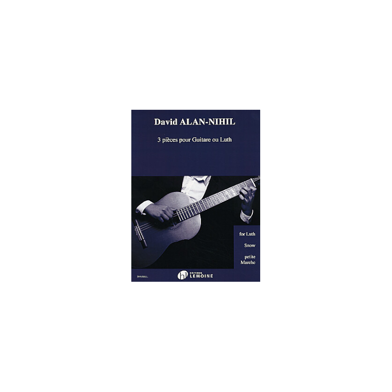 ALAN-NIHIL 3 PIECES POUR GUITARE HL29531