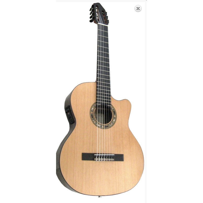 GUITARE KREMONA FIESTA 7 CORDES F65CW 7S/VE