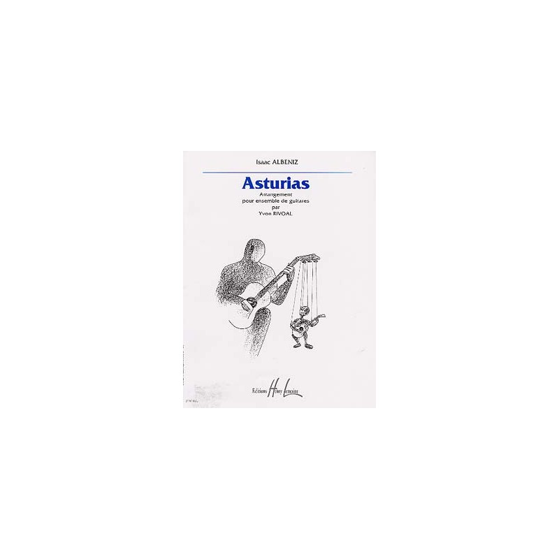 ALBENIZ ASTURIAS RIVOAL 4 GUITARES HL27767