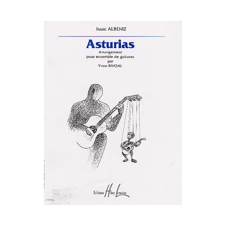 ALBENIZ ASTURIAS RIVOAL 4 GUITARES HL27767