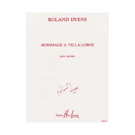 DYENS HOMMAGE A VILLA LOBOS HL24885