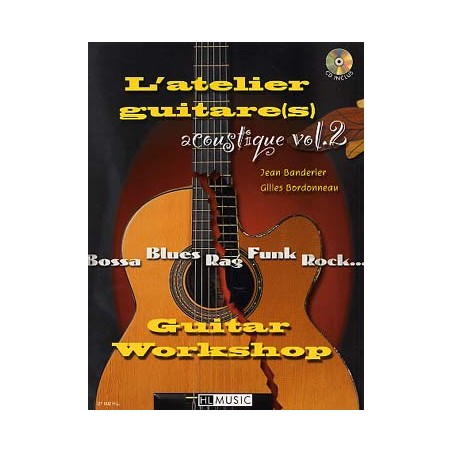 BANDERIER ATELIER GUITARE ACOUSTIQUE 2 + CD