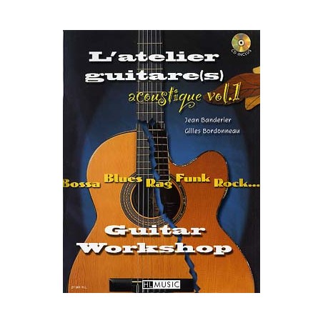 BANDERIER ATELIER GUITARE ACOUSTIQUE 1 + CD