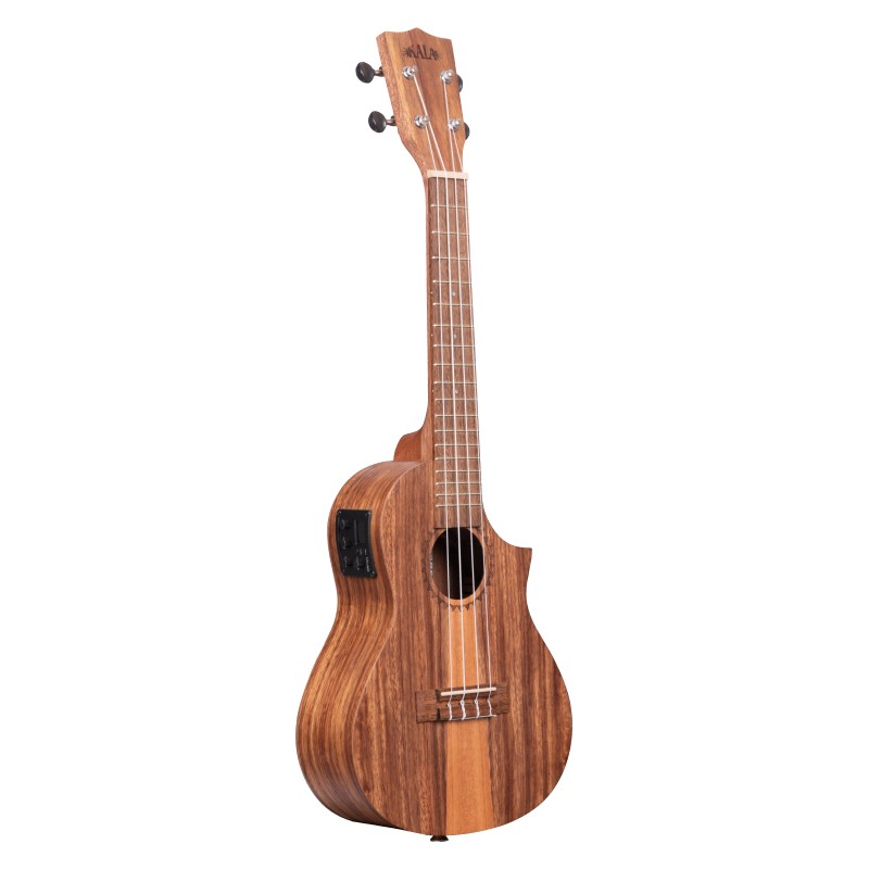 UKULELE KALA CONCERT TEAK TRI-TOP CTW ELECTRO ACOUSTIQUE