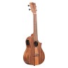 UKULELE KALA CONCERT TEAK TRI-TOP CTW ELECTRO ACOUSTIQUE