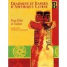 CHANSONS ET DANSES D'AMERIQUE LATINE B HL27251