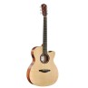 GUITARE VEELAH FOLK V1-OMCE ELECTRO NATUREL MASIVE