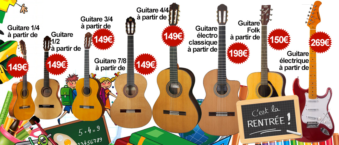 LA RENTREE GUITARES